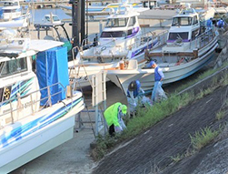 有明海クリーンアップ作戦（柳川市）