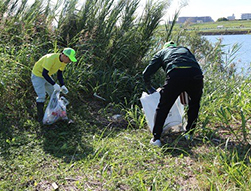 筑後川河川美化「ノーポイ」運動（久留米市）