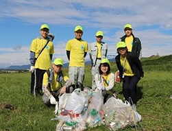 筑後川河川美化「ノーポイ」運動（久留米市）