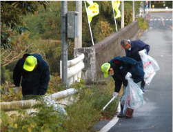 小石原川・佐田川「ノーポイ」運動（朝倉市）